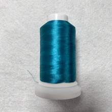 Sanbest 1卷120D/2涤纶绣花线 - 39种鲜艳颜色可选，1000米/卷，适用于Brother、Babylock、Janome、Singer、Pfaff、Bernina、Brother等缝纫机品牌 - 彩色 - 查看 24