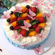 40pcs Edible Butterfly Cake Decorations, Wafer Paper Butterfly Cupcake Toppers, Wedding Birthday Party Cake Decor - View 5