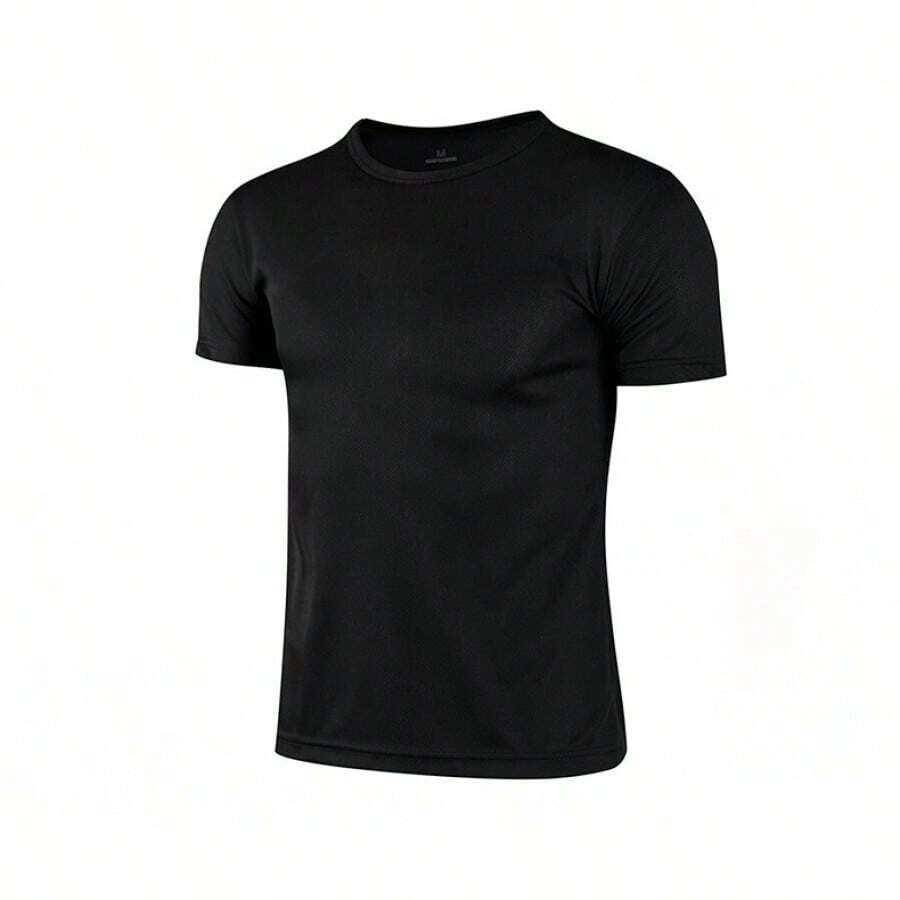 Men Workout Clothes - Black - View 1