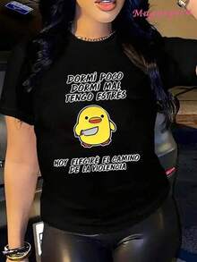 100% Algodón Premium 180g .¡Oferta Especial!Playera.Ingenioso Camiseta Divertida 'Estilo Casual+Ropa Diario' 'Diseño Creativo+Frase Original' 'Comodidad+Algodón Suave+Apto para Jóvenes' 'Negro+Tallas Variadas' 'Moda Unisex+Camiseta Popular' Camiseta Streetwear Unisex Ideal para Conciertos y Regalo - Negro - Ver 6