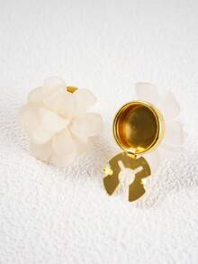 2 Stücke Knopfabdeckungen für Hemden, süße Acrylblumen Manschettenknöpfe mit Farbverlauf, modische Kleidungsaccessoires Hemdkragen Clip, ohne Nähen Knopfabdeckung, Dekoration für Damenkleider am Strand - Stern - Übersicht 11