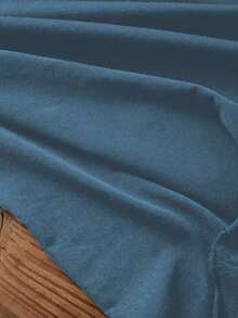 Camiseta de tirantes casual con estampado de flor de loto, apropiada para el verano - Niebla azul - Ver 4