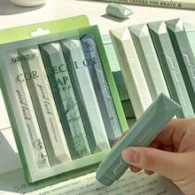 3支/套 360°旋转双面胶笔，大容量，无缝粘合，适用于剪贴簿、返校用品、办公文具和会计艺术项目 - 彩色 - 查看 10