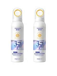 Kit 2 Protector Solar En Spray Miamiqi Bloqueadora De Rayos Ultravioleta 150ml Dove Skin care skincare Estrellas para el acné Body lotion Skin maquillaje - incoloro - Ver 5