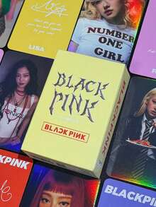 55张Solo时期明信片 | Jisoo《Flower》、Jennie《Solo》、Rosé《On The Ground》、Lisa《高品质印刷K-Pop周边收藏品粉丝礼物》 - 彩色 - 查看 3