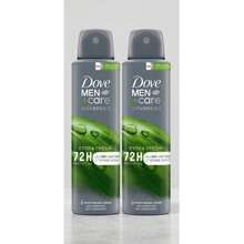 Dove Men+Care Extra Fresh 72H Dry Spray Antiperspirant Deodorant For Men - 2 Pcs - 查看 1