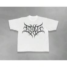 Camiseta I-DLE Chrome Heavy Metal, Mercancía  para Gira de Conciertos - Blanco - Ver 1