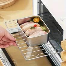 20pcs Stainless Steel Food Storage Container Set, Multipurpose Kitchen Airtight Containers With 10 Containers + 10 Leak-Proof Stackable Lids, Reusable For Outdoor Camping, Family Gatherings, Office And School - Multicolor - View 10
