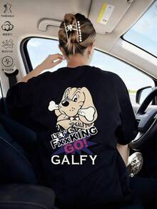 100% Algodón Premium 180g .¡Oferta Especial!Playera.Oferta Especial, ¡Cómpralo Ya!1 Pieza Camiseta Unisex Holgada 180g 100% Algodón Puro.Oferta Especial, ¡Cómpralo Ya!1 Pieza Camiseta Unisex Holgada 180g 100% Algodón PuroCamiseta gráfica divertida con perro cómico estilo urbano casual cómoda moderna para el verano unisex negra talla única moda juvenil Excelente Calidad y Precio, con  Excelente Calidad y Precio, con  Camiseta Streetwear Unisex Ideal para Conciertos y Regalo - Negro - Ver 1