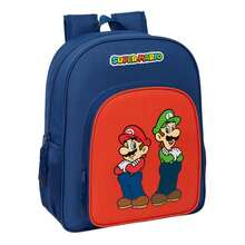 SUPER MARIO BROS. School Backpacks With Removable Trolley Super Mario SAFTA Support System, Ergonomic And Padded, Large Front Pocket, Side Bottle Holders - Option 1 - View 1