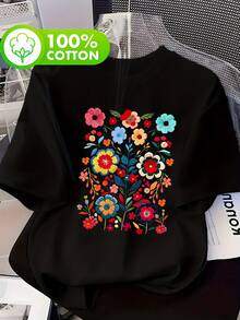 Camiseta de mujer para primavera y verano - Blanco - Ver 8