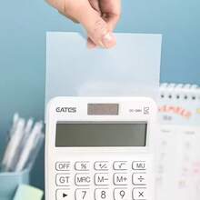150pcs Transparent Self-Adhesive Memo Notes, Suitable For Tracing, Proofreading And Note-Taking, Great For School And Office - Provided In S, M And L Sizes - 150 Sheets (L-50 Sheets + M-50 Sheets + S-50 Sheets) - View 3