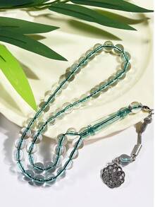 1 buah Tasbih Muslim 45 Butir Akrilik Bulat Halus, Rosari Gaya Islami - MultiWarna - View 10