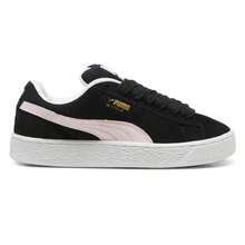 Puma X Butter Goods Men's Suede VTG Sneakers - 黑色/一抹粉紅色 - 查看 3