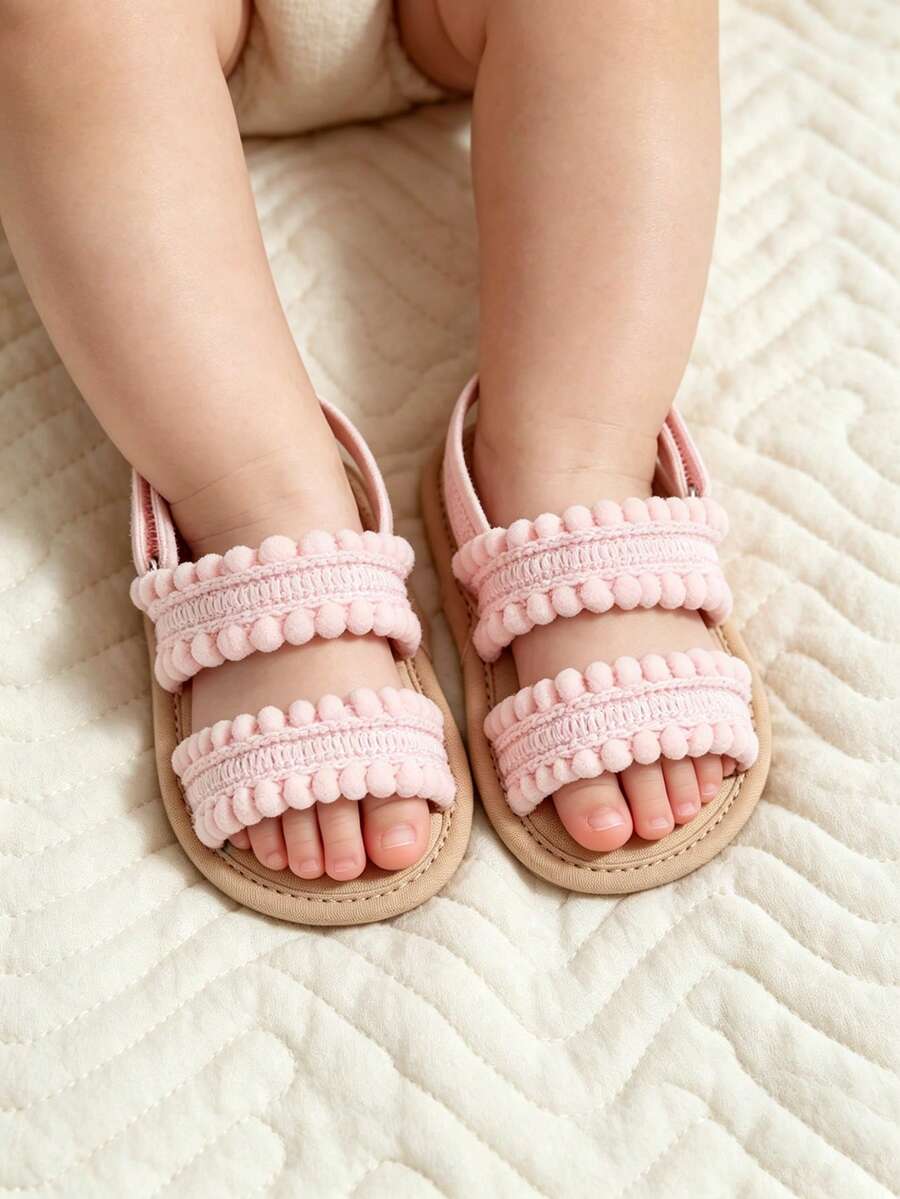 Toddler Girls' Summer Sandals, Outdoor Walking Shoes For Infants And Toddlers