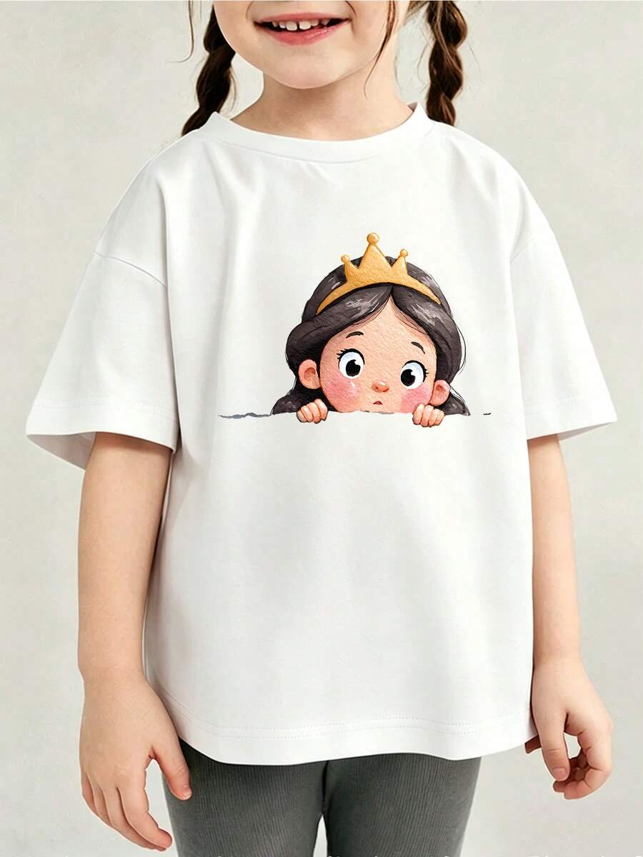 Blusa Manga Corta con Estampado Natural Temporada Verano - Blanco - Ver 1