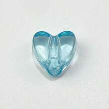 60pcs Transparent Candy Color Heart Acrylic Beads, Clear Love Shaped Spacer Beads For Jewelry Making Diy Bracelet Necklace - Multicolor - View 18