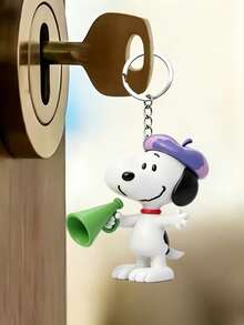 Cartoon Snoopy Keychain Pendant For Car Decoration, Small Accessory For Girls, Mood-Themed Gift For Couples, Small Present For Lovers - Irregular - View 3