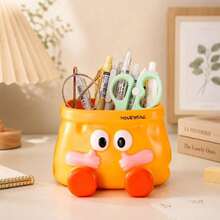 SpongeBob SquarePants 1 ống cắm bút Gary Snail, cốc đựng bút ốc sên hoạt hình màu hồng, hộp lưu trữ văn phòng phẩm dễ thương, đựng được bút, bút dạ, thước kẻ và kéo, hộp lưu trữ để bàn, ống cắm cọ trang điểm, phù hợp cho nhà, văn phòng, phòng học và bàn trang điểm, trang trí bàn làm việc thẩm mỹ - Nhiều màu - Xem 11
