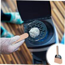 1 Set Stainless Steel Cat Litter Scoop, Fine Hole Design For Quick Sifting Cat Waste. Comes With Detachable Plastic Base For Neat Storage. Rust-Proof & Sturdy Structure, Easy To Clean, Practical Tool For Daily Cat Litter Cleaning. - Pink - View 11