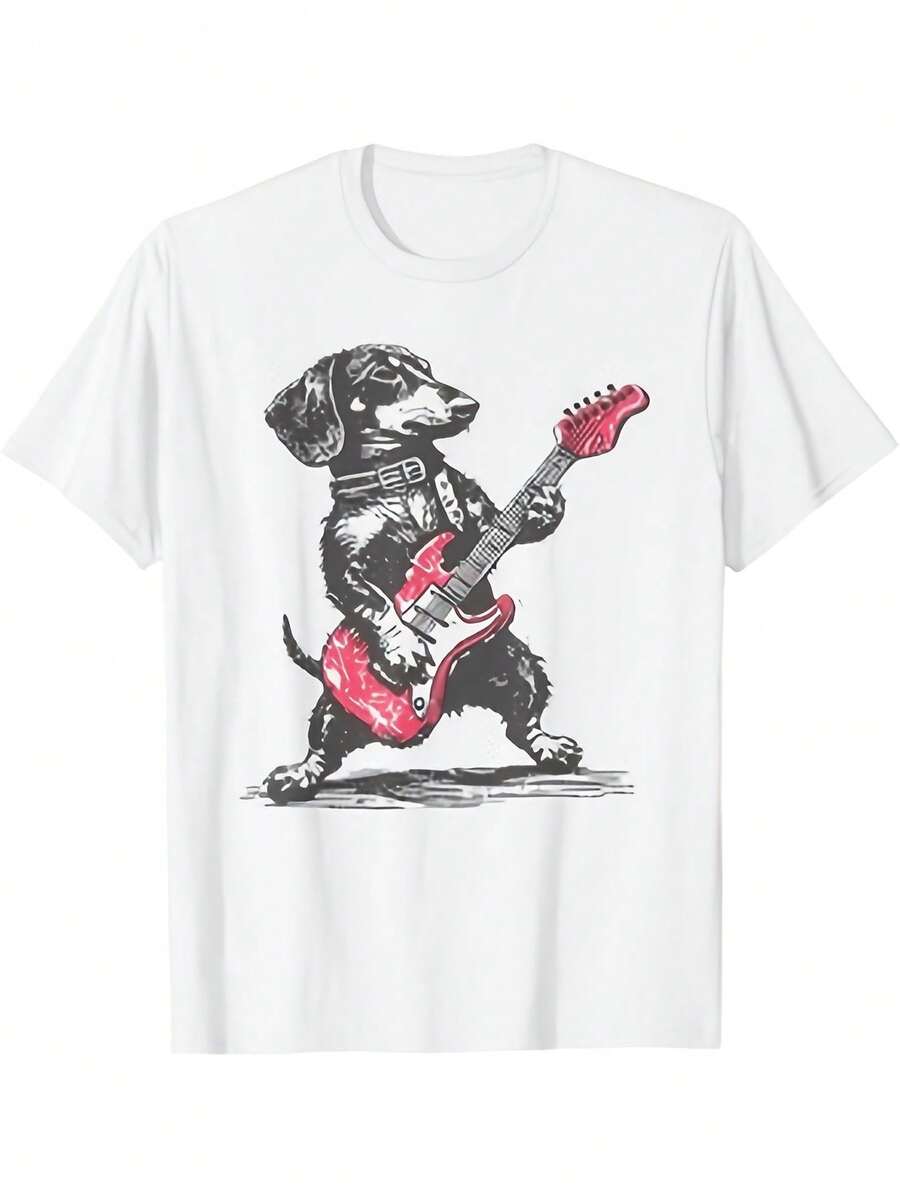 Preview Of The Item, Frog Making A Mess T-Shirt, Weirdcore Style Funny Phrases, Designed And Sold By Toongstudio, Unisex For Everyday Wear, Summer 2025 Urban Fashion, High Quality Comfortable Casual Printed T-Shirt, Pure Cotton 220G - 白色 - 查看 1