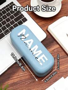 客製化姓名眼鏡盒，個性化硬殼眼鏡保護套，適合女性的生日/母親節禮物，伴娘伴手禮 - 彩色 - 查看 8