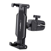 xnyocn Giá đỡ máy tính bảng xoay được dành cho xe đạp tập, phù hợp với điện thoại và máy tính bảng từ 7-11 inch, được thiết kế cho xe đạp tập thể dục, máy chạy bộ và giá đỡ micro, có thể gắn trên tay lái xe đạp tập thể dục. - Xem 11