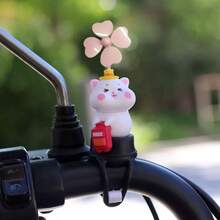 Popular Cute Windmill Bicycle Motorcycle Decoration Duckling Car Ornament Animal - Upgraded Version With Rotating Fan - View 25