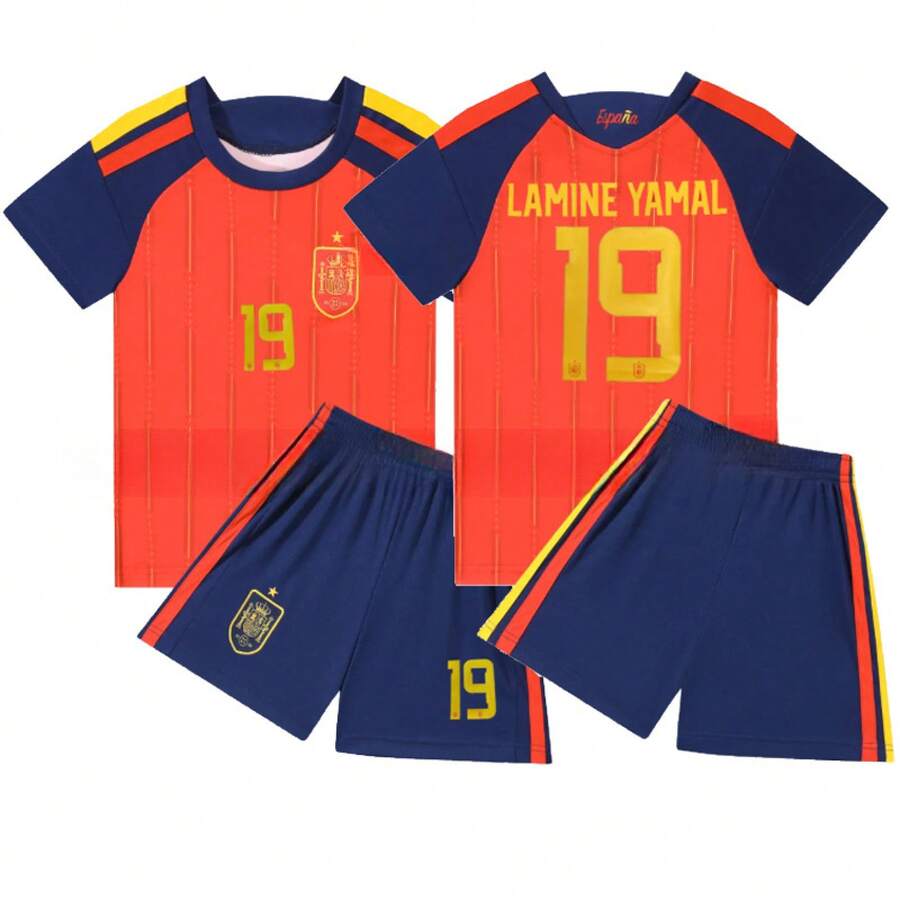 Number Vest, Competition Vest - Spain Home Number 19 - View 1