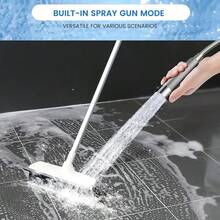Filtered High-Pressure Shower Head Set With Massage Brush - 3 Water-Saving Modes Handheld Shower Head With Stop Button, Anti-Clogging Nozzles, Includes Hose, Wall Mount And 3 Hard Water Replacement Filter Cartridges - Shower Set - View 8