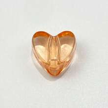 60pcs Transparent Candy Color Heart Acrylic Beads, Clear Love Shaped Spacer Beads For Jewelry Making Diy Bracelet Necklace - Multicolor - View 16