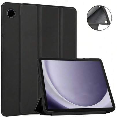 TIANYIMING Ốp bảo vệ máy tính bảng gập ba, tương thích với Samsung Galaxy A9, A9+, A8, S6, S7, S8, S9, S9FE, S10 Plus và các dòng máy 10.2/10/11 Gen A16/Air11(M2)/Pro11(M4) 2024/ Air 11-Inch (M3) 2025/ (A16) 11-Inch thế hệ thứ 11 năm 2025, cũng tương thích với các dòng máy tính bảng Galaxy Tab Series, MatePad Series, Honor Pad Series, Pad Series, Tab Series, Xiaoxin Tab Series, IdeaTab Series