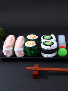 Bộ 3 đôi tất CREATOR SOCKS họa tiết sushi ngộ nghĩnh, thiết kế hộp quà sáng tạo hình sushi dễ thương và độc đáo. - Nhiều màu - Xem 8
