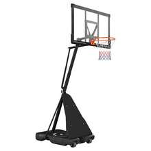 Portable Basketball Stand, 10 Ft Height Adjustment Basketball Hoop & Goal, Basketballs Hoop Outdoor With 50 Inch PC Backboard For Kids, Adults In Schools, Parks,  Indoor & Outdoor Use - 10 ft with 50 inch PC Backboard - 查看 8