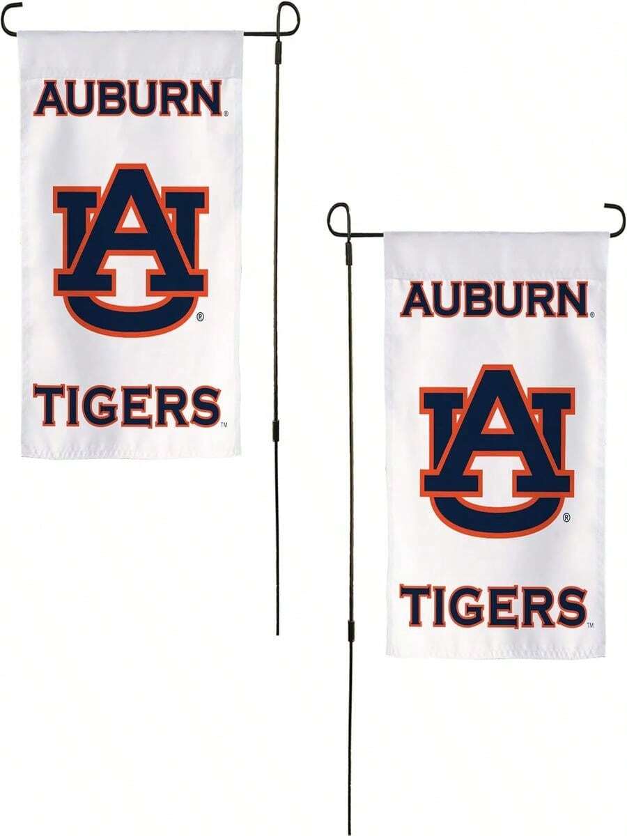Desert Cactus Auburn University AU Garden Flag – 19 X 12 Inch Auburn Tigers Banner, For Outdoor Display And Events (Design F) - A - Xem 1