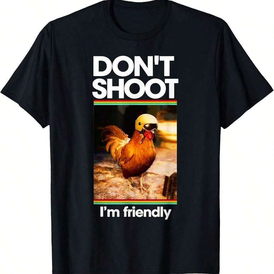 Don't Scare Me, I'm Easily Put In Groups, Funny And Embarrassing Meme, Adult T-Shirt - Black 3 - View 1
