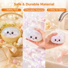 12 Styles Random Color Cute Steamed Bun Squishy Toy 1pc Kawaii Food Simulation Slow Rising Stress Relief Fidget Sensory Plaything For Kids Adults Desk Decor Party Favor Novelty Gag Gift Anxiety Relief - 彩色 - 查看 5