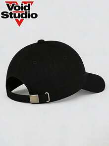 1 Cap,Dutch Unisex Letter Print Y2k Street Baseball Cap Hip-Hop Cap, Dad Hat, Trucker Cap For Beach Outdoors, All Seasons Hiking Travel ,For Boy&Girl - 黑色 - 查看 5
