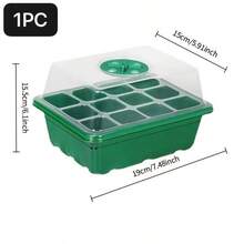12-Cell Seedling Tray For Planting Your Garden - Includes Lid, Insulation Layer, And Moisture Retention Board To Achieve Optimal Germination! - Multiple Styles - View 14