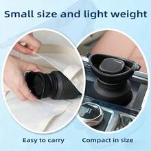 Pee Bottles For Men, Adjustable Emergency Urinal, Car Pee Bottle For Men And Women, 2-Piece Set Portable Toilet For Car, Shrinkable Personal Mobile Toilet,Urine Bottle - Black - View 7