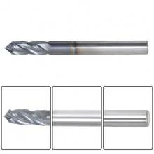 1/4 Inch Carbide End Mill 4 Flutes 3/4 Inch Cutting Length X 2-1/2 Inch Overall Length X 1/4 Inch Shank Diameter For Aluminum Cutting Non-Ferrous Up Cutting 1 Pcs - 1/4 Inch - View 6