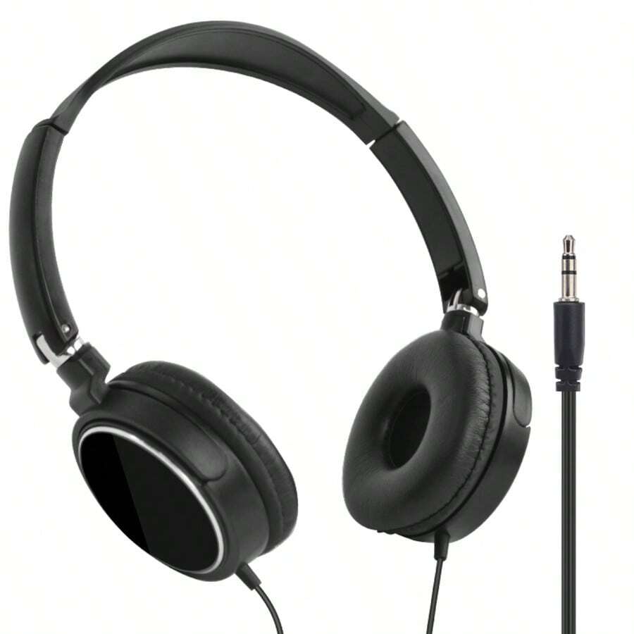 Auriculares con cable sin micrófono, compatible con conector de 3.5 mm para ver videos, escuchar música, jugar, cómodos de usar