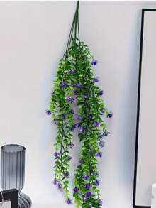 4pcs Artificial Ivy Hanging Plants - Indoor/Outdoor Fake Greenery, UV Resistant, Ideal For Wedding & Engagement Decor, Durable Plastic Structure, Garden Decorative Centerpiece - 4 Bundles - View 14