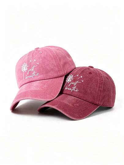 1 pieza Gorra de béisbol unisex con estampado desgastado y lavado, estilo vintage, sombrero deportivo transpirable para el sol, adecuado para salidas diarias, pesca, viajes al aire libre