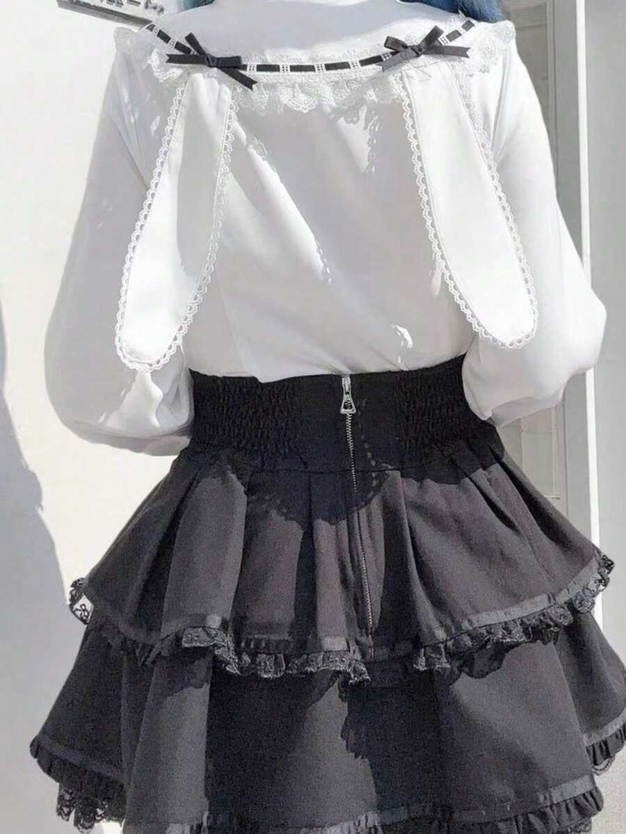 Women Blouses & Shirts - Black - View 1