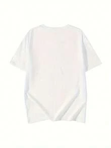 Women's T-Shirt For Spring And Summer - 白色 - 查看 5
