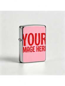 Custom Men's Photo Or Name Lighter Case, Anniversary Gift For Boyfriend Or Husband, Photo Or Engraved Metal Lighter Case, Romantic Keepsake - Printing - View 5