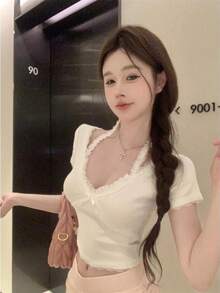 Women Blouses & Shirts - Blue - View 3