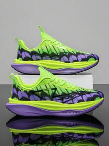 Purple and Green