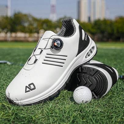 zhenyuezu 1 Pair Men's Golf Shoes, & Versatile, Fashionable Casual, Suitable For Men's Exercise, Fitness, Running, Outdoor Activities